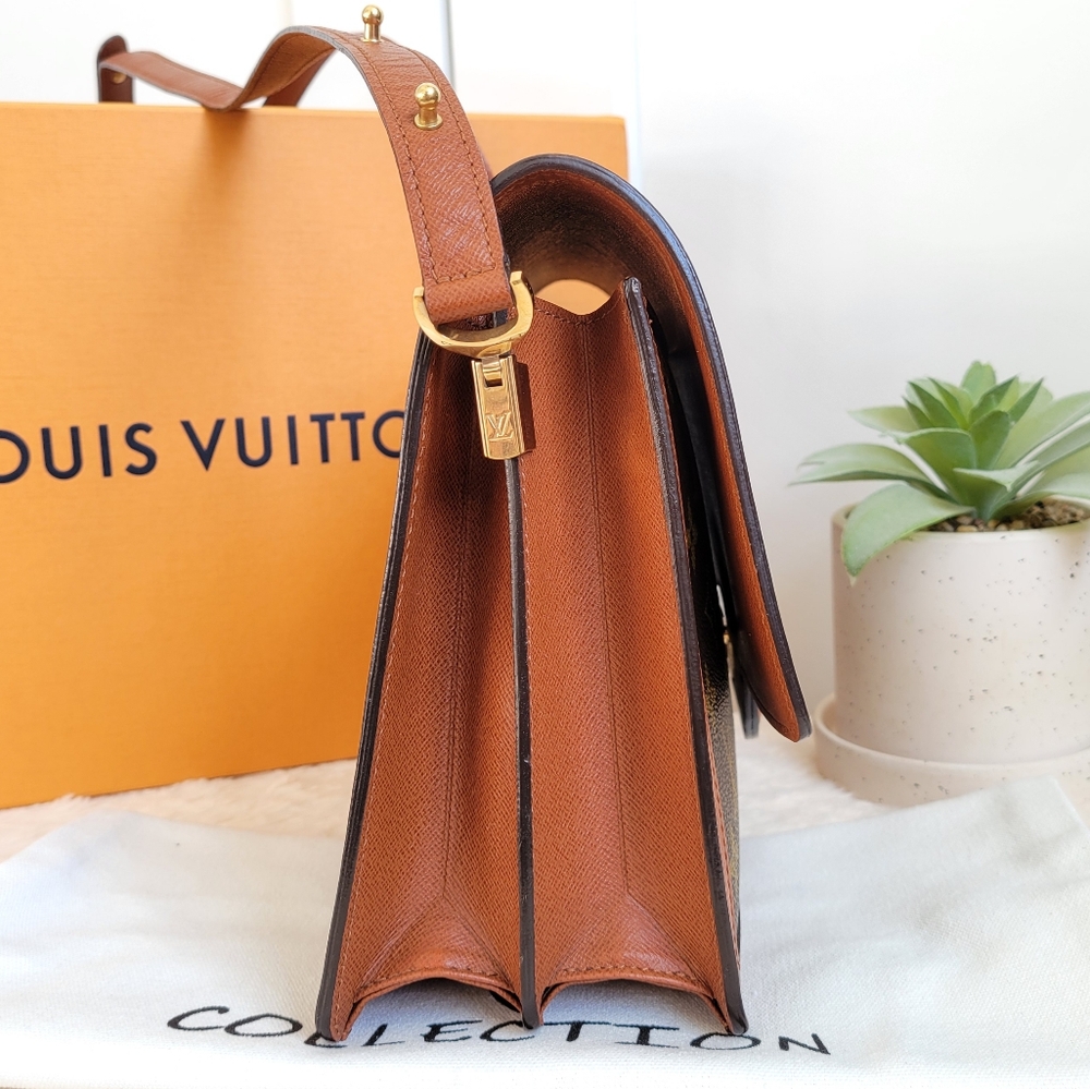 💕VERY RARE Authentic Louis Vuitton RASPAIL Crossbody/Shoulder Monogram - Picture 10 of 17